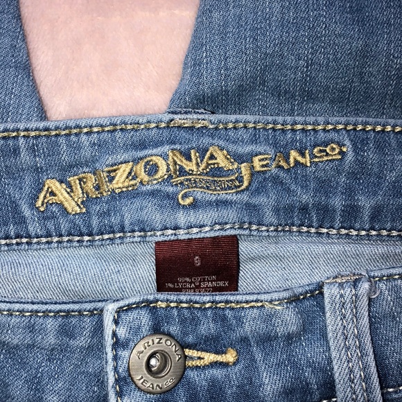 Arizona Brand Jeans Ankle & Cropped, Ripped - Picture 3 of 3